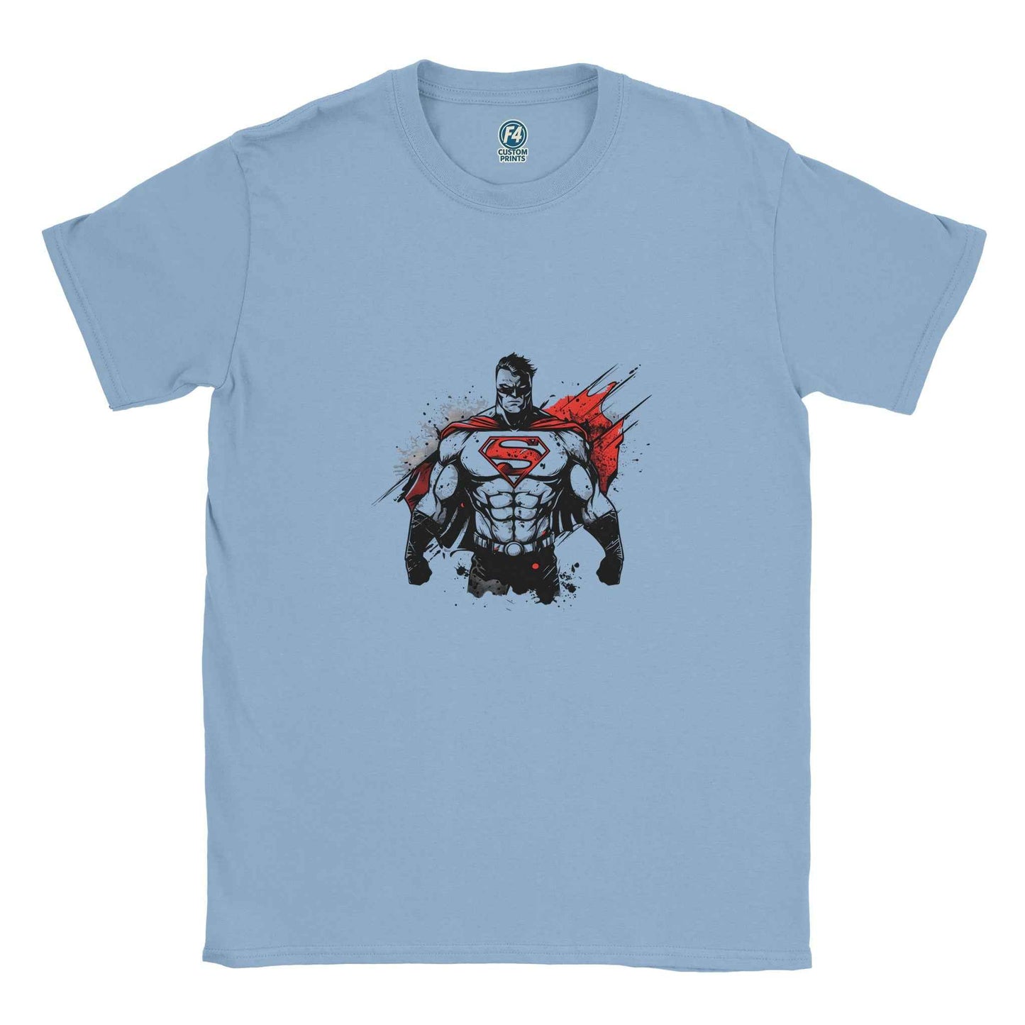 Shadow Superman T-Shirt – Heroic Comic-Inspired Graphic Tee in Multiple Colors
