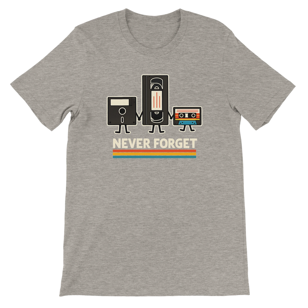 Retro Tech Squad Never Forget T-Shirt