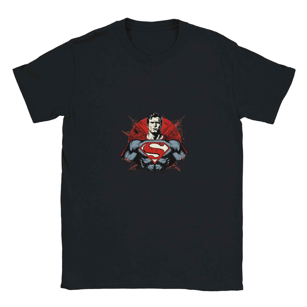 Superman Shattered Shield T-Shirt – Heroic Comic-Inspired Graphic Tee for Men & Women