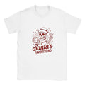 Santa's Favorite Ho – Sassy Skeleton Christmas Graphic Tee
