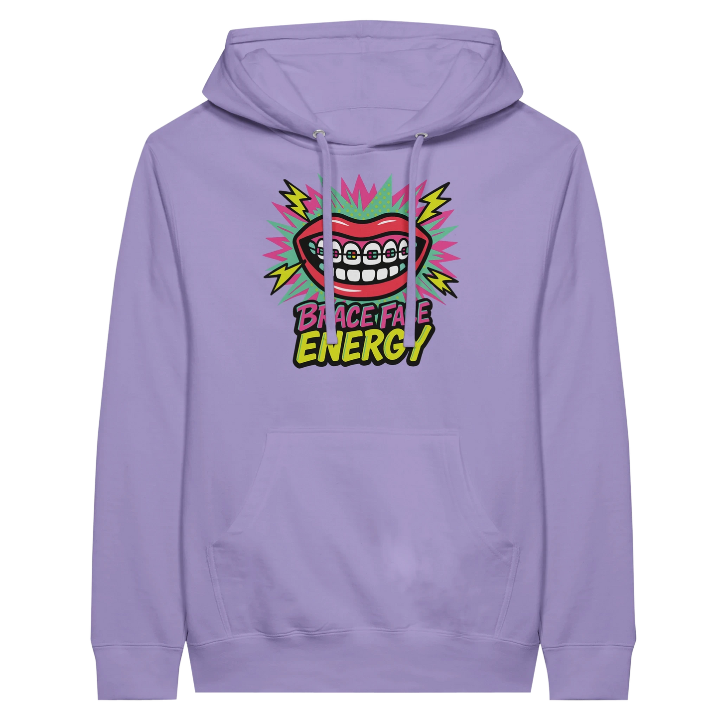 Brace Face Energy Hoodie