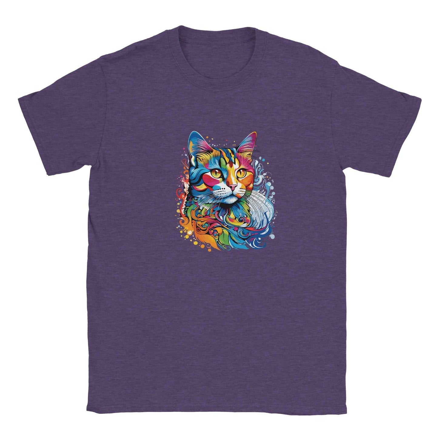Abstract Art Cat Graphic Tee – Premium Comfort & Bold Style for Everyday Wear