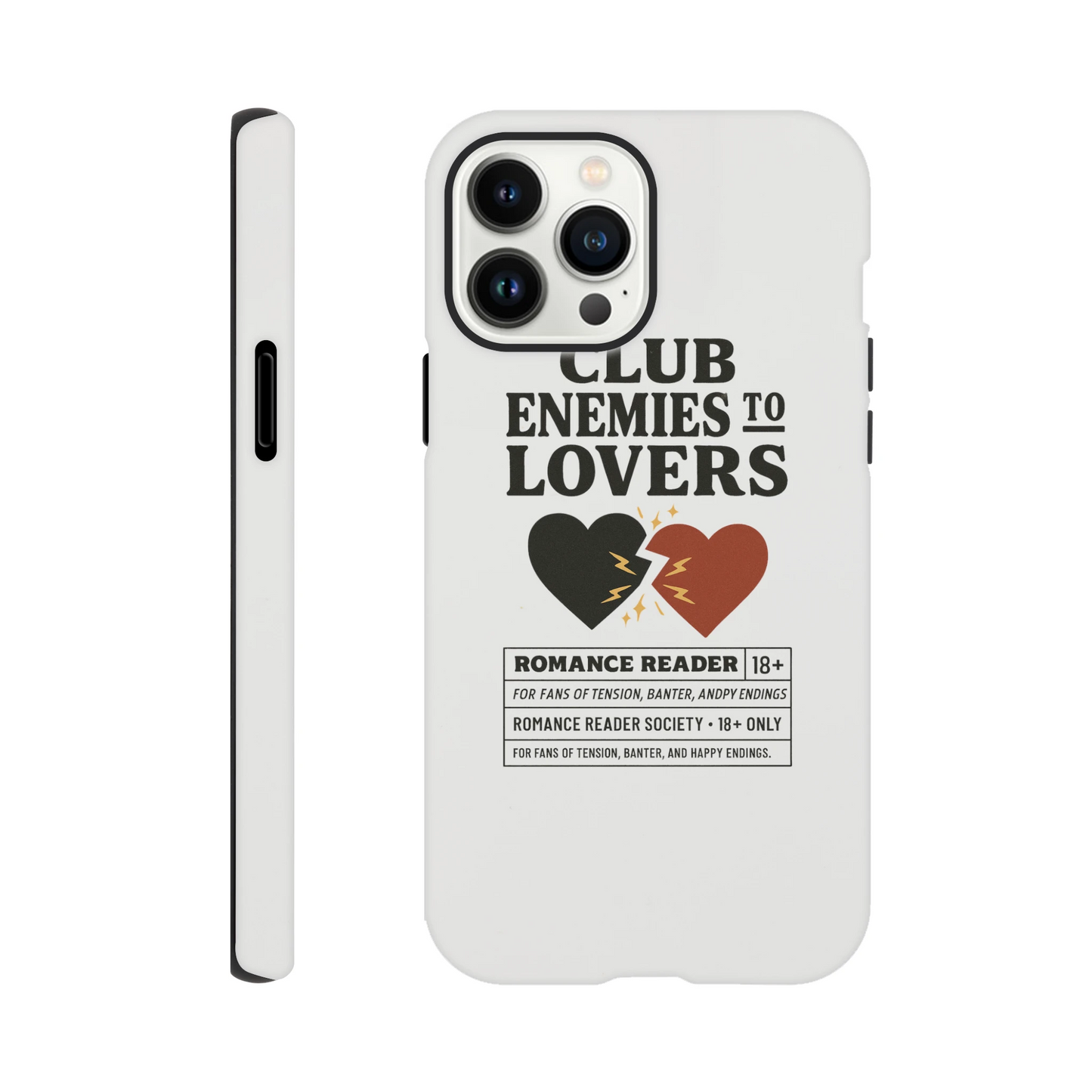 Enemies to Lovers Phone Case – Tough Dual-Layer Protective Cover - F4 Custom Prints