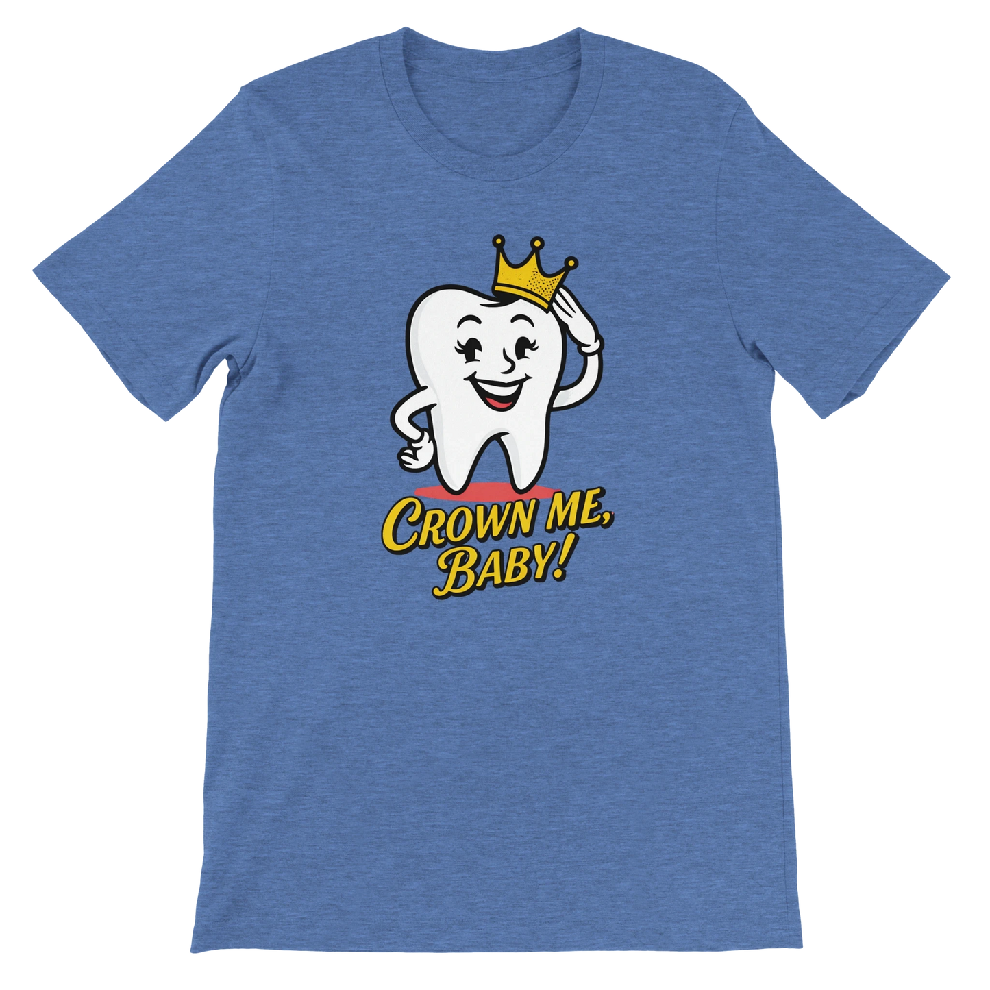 Crown Me Baby Retro Tooth T-Shirt