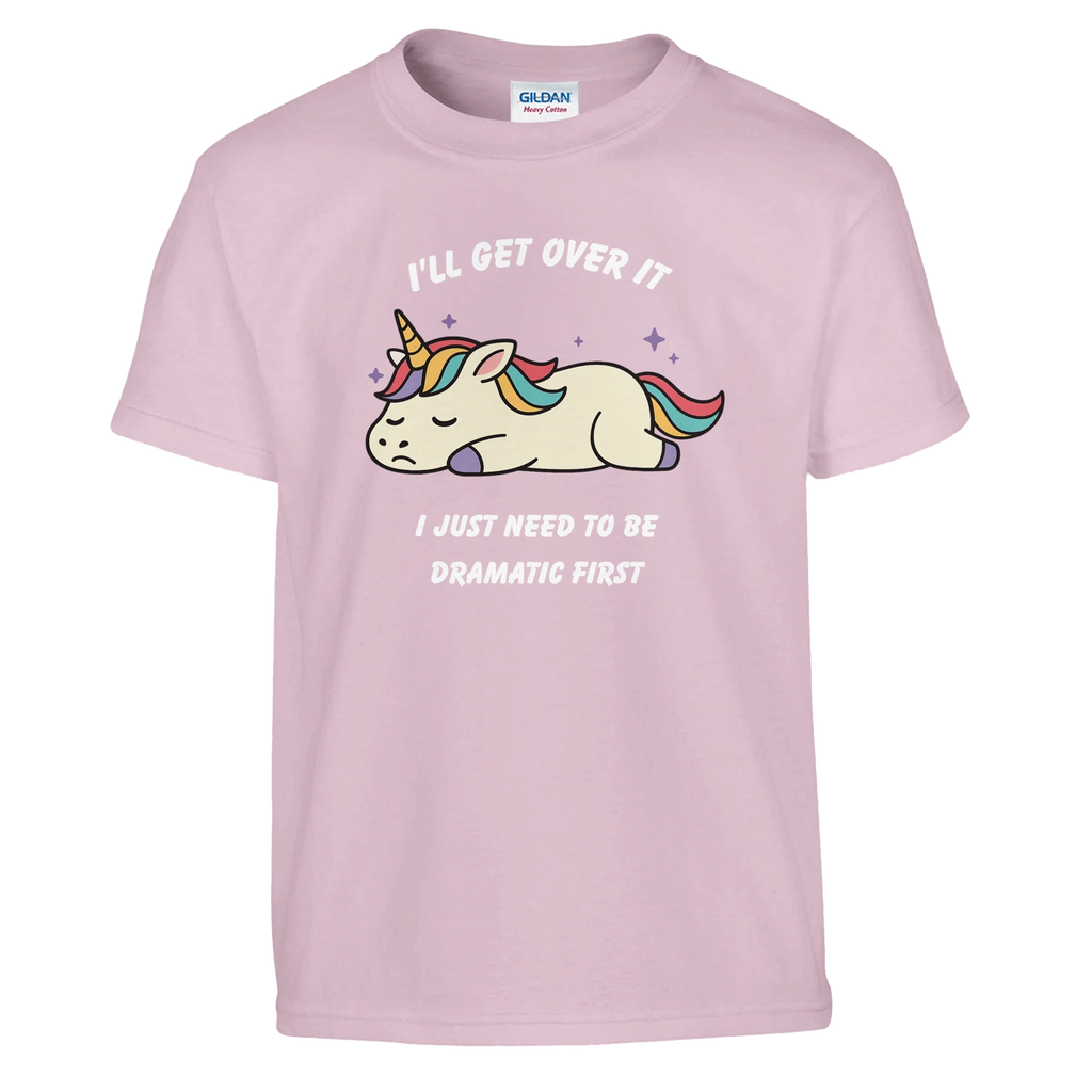 Kids Dramatic Unicorn T-Shirt