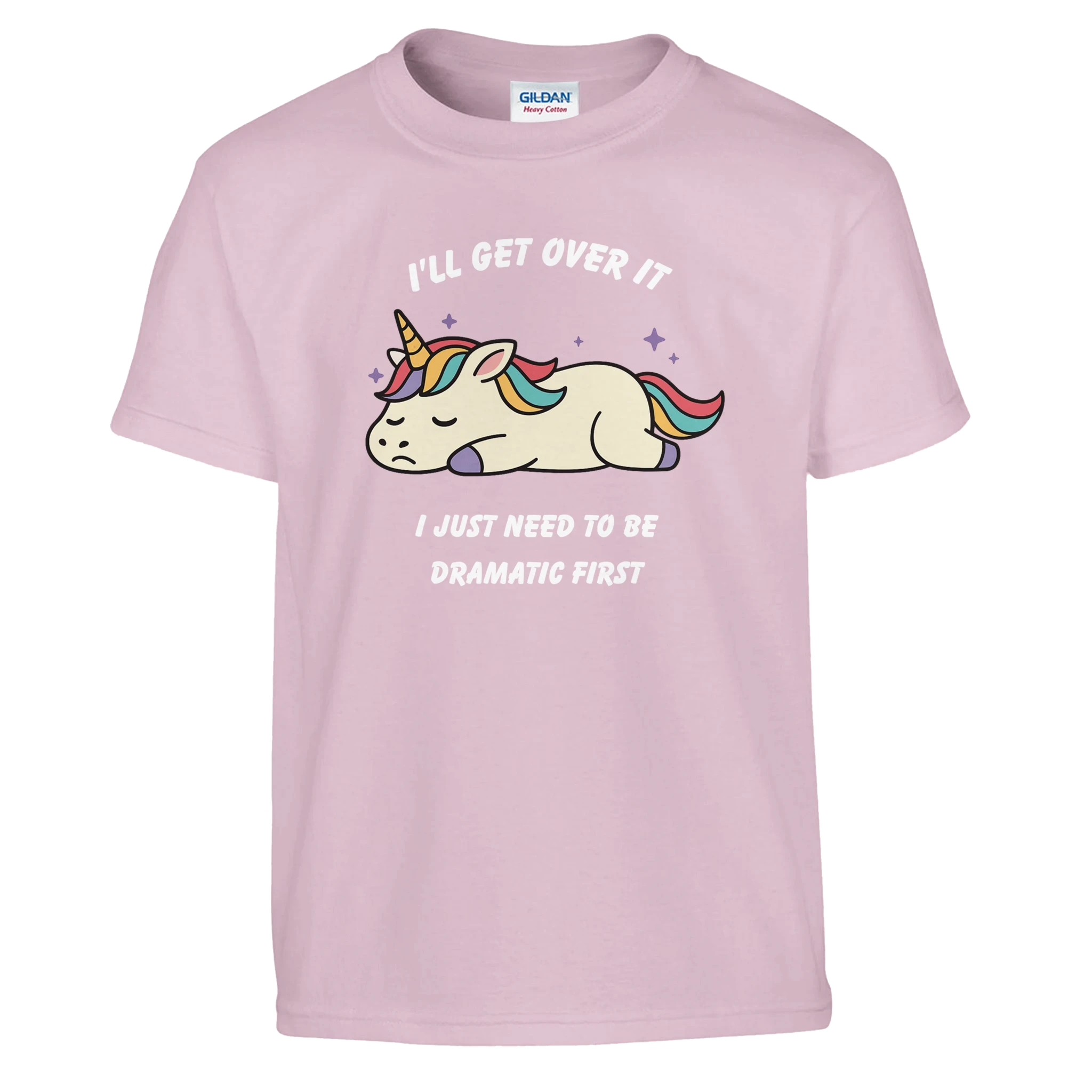 Kids Dramatic Unicorn T-Shirt