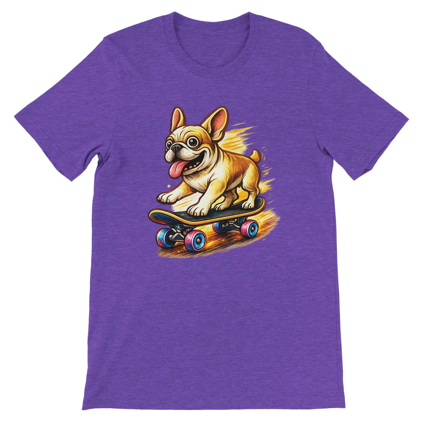 Skater Frenchie T-Shirt