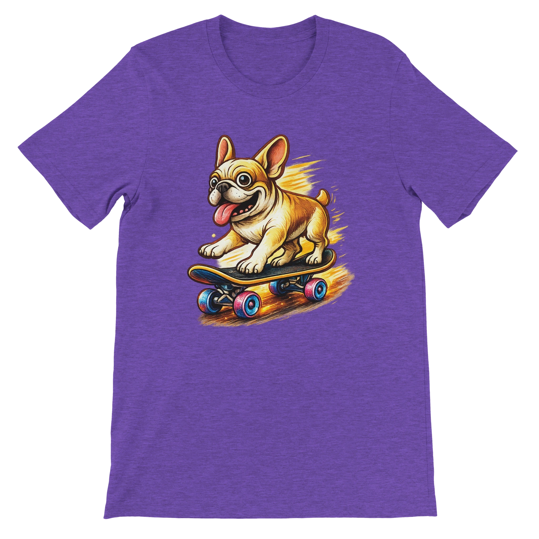 Skater Frenchie T-Shirt