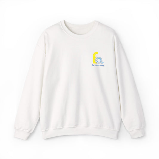 FACD Embroidered Logo Personalized Sweatshirt | Dental Wear