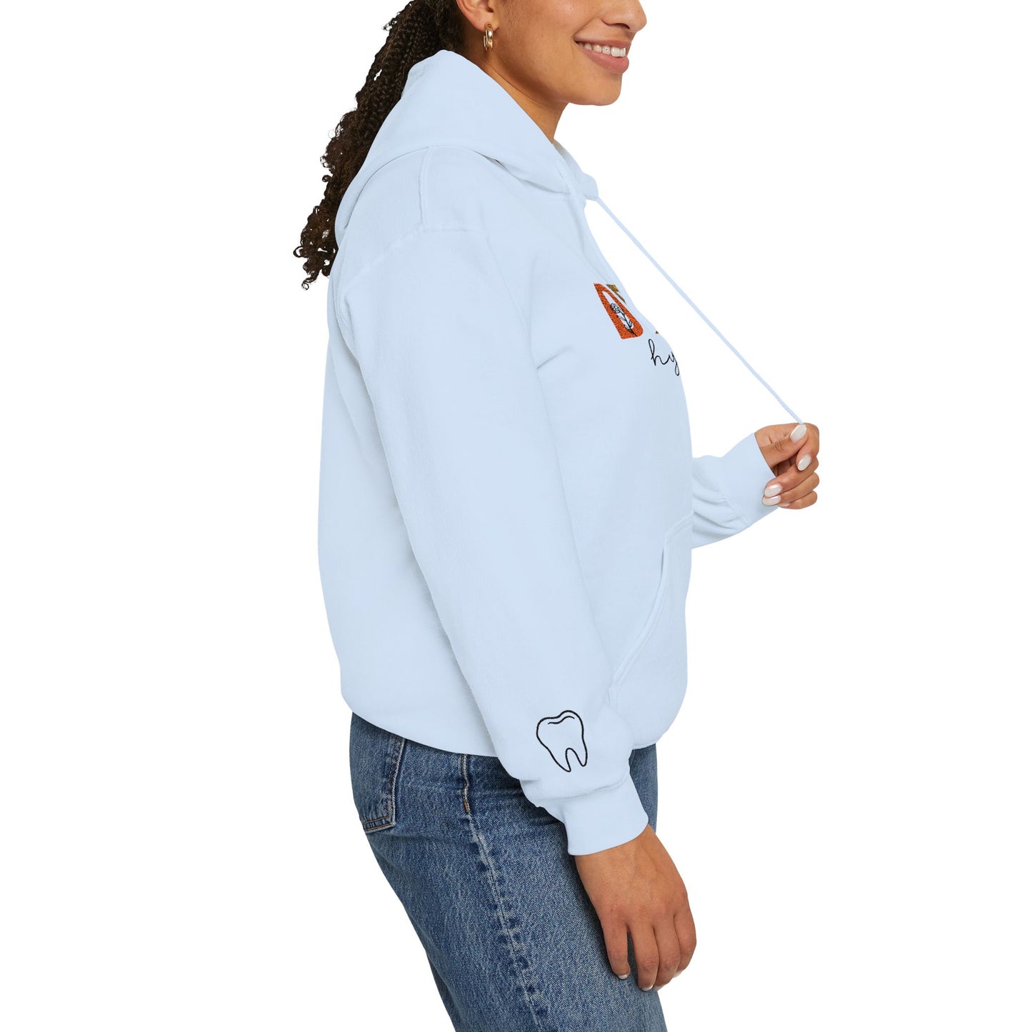 Embroidered Dental Hygienist Hoodie