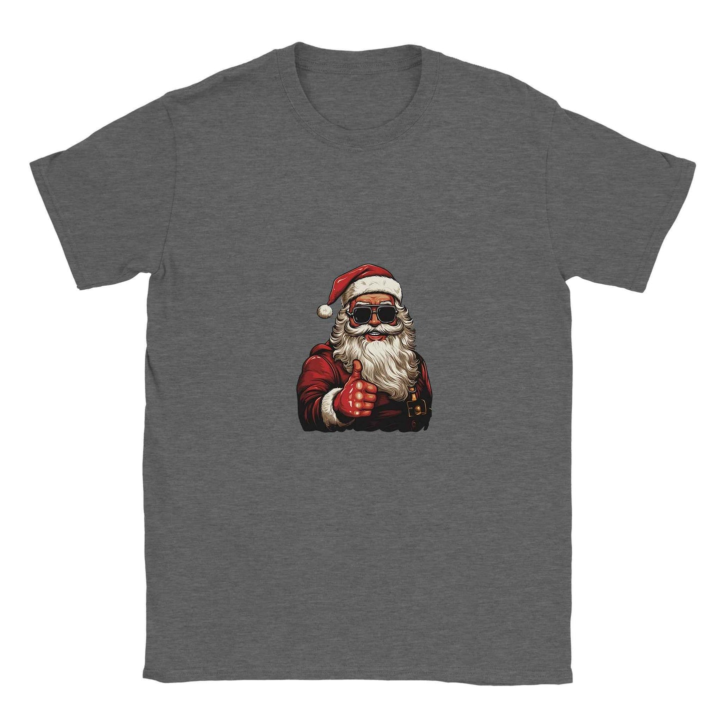 Cool Santa Thumbs Up Shirt  – Festive Holiday Graphic Tee for Modern Cheer