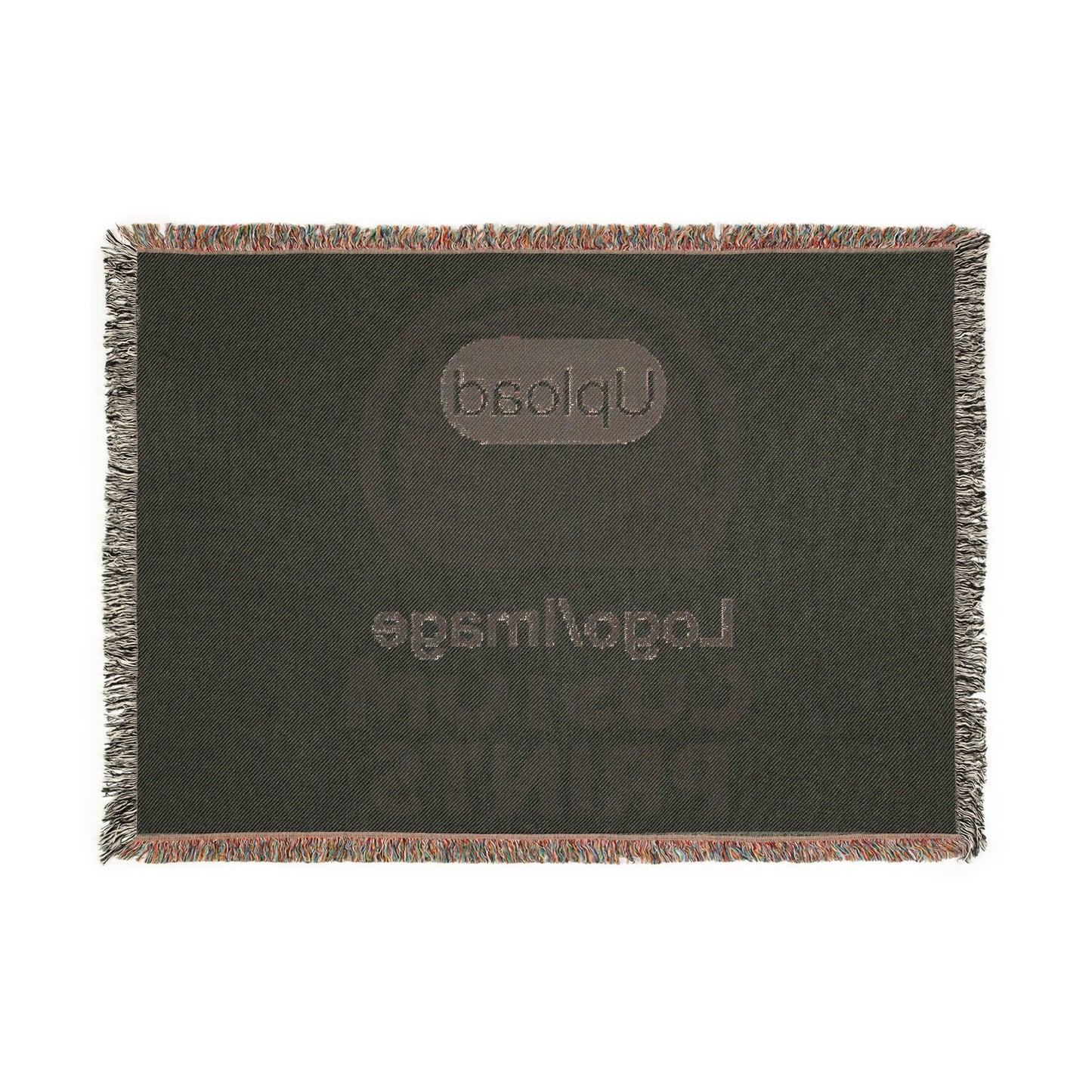 Custom Photo Woven Blanket – Personalized Logo & Image Throw