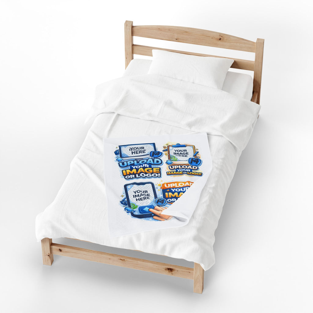 Custom Image Velveteen Plush Blanket