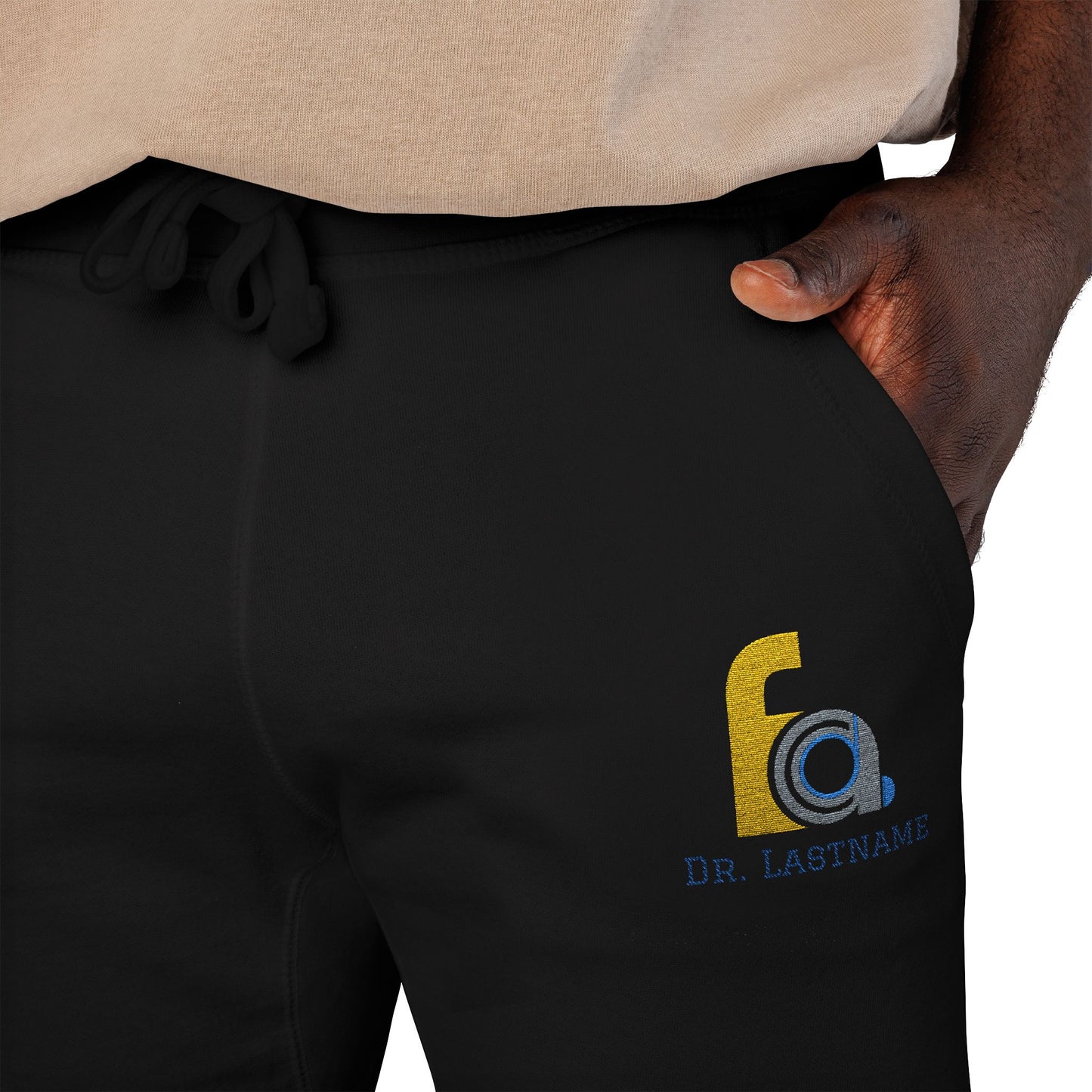 FACD Embroidered Logo Sweatpants -Personalized