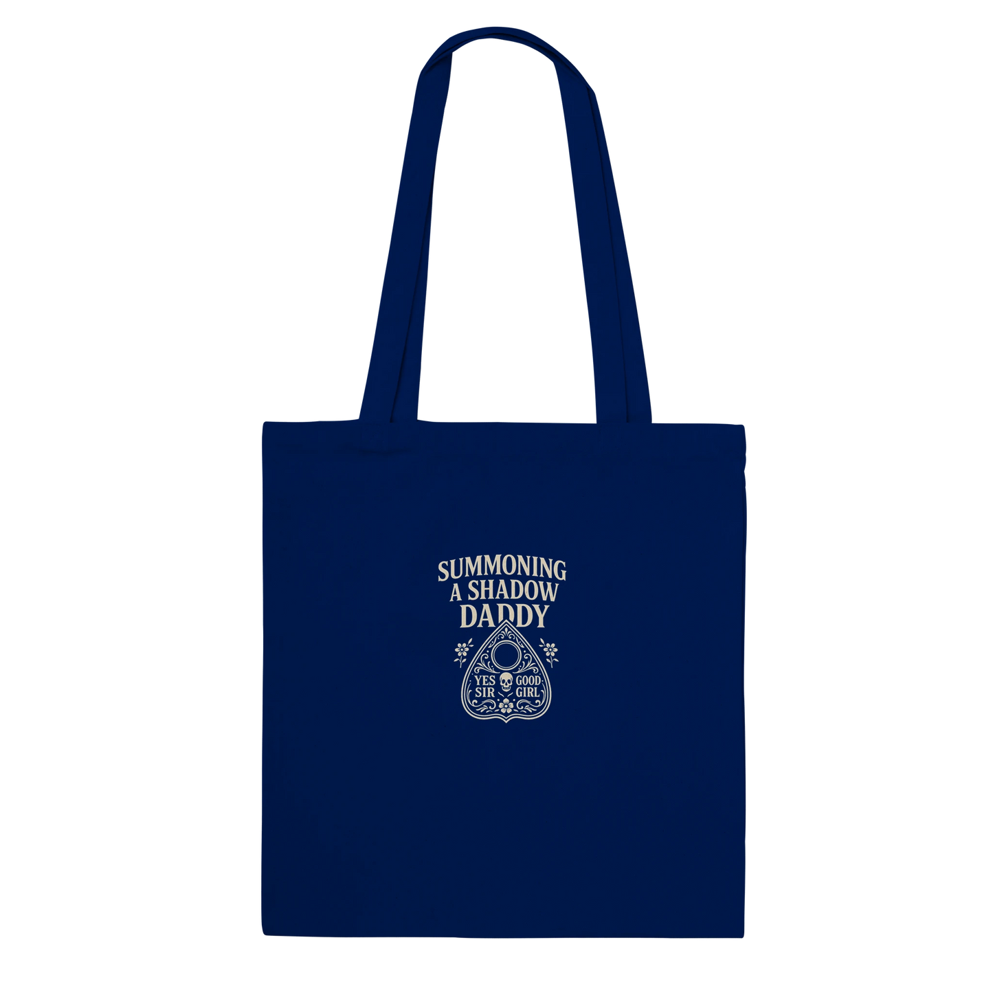 Summoning a Shadow Daddy Bookish Tote Bag - F4 Custom Prints