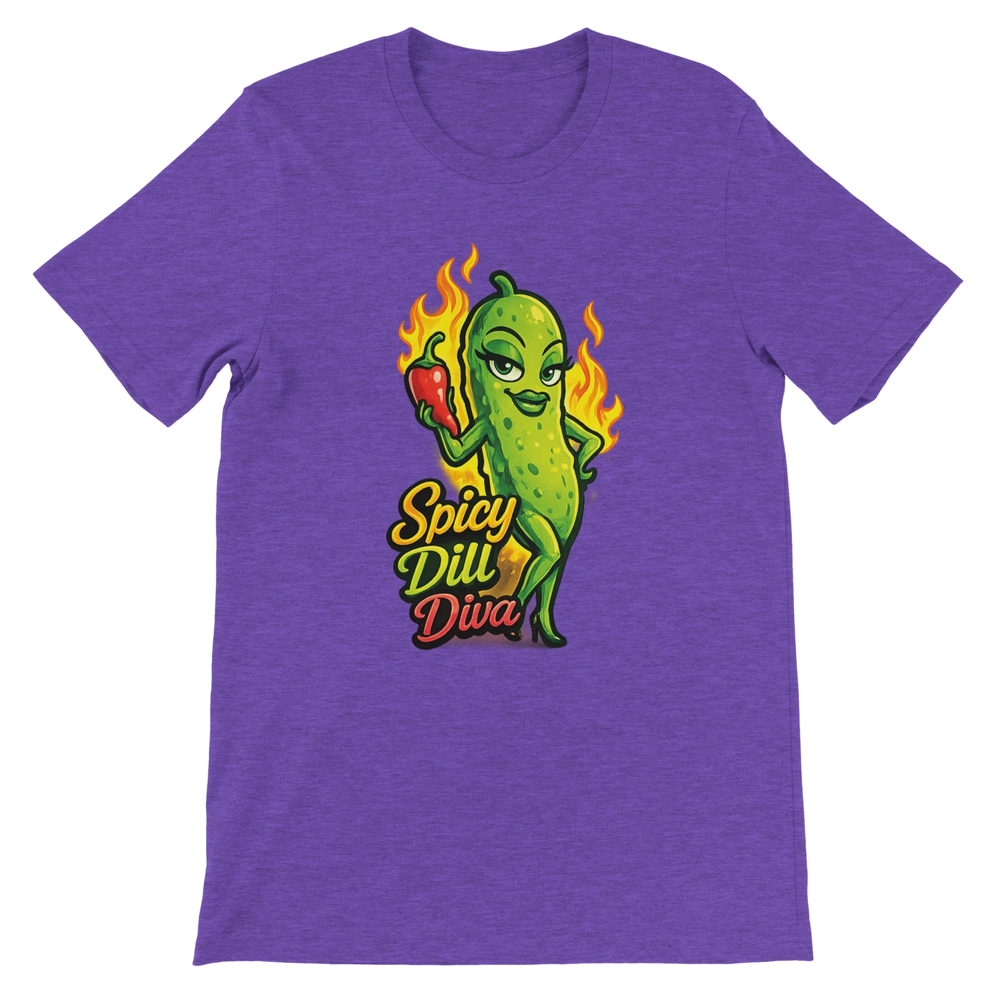 Spicy Dill Diva Pickle T-Shirt