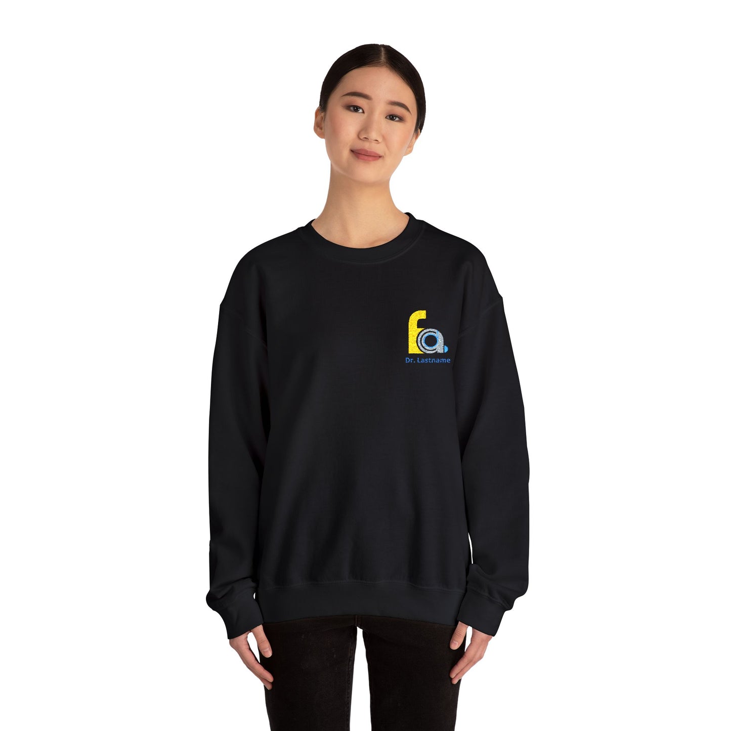 FACD Embroidered Logo Personalized Sweatshirt