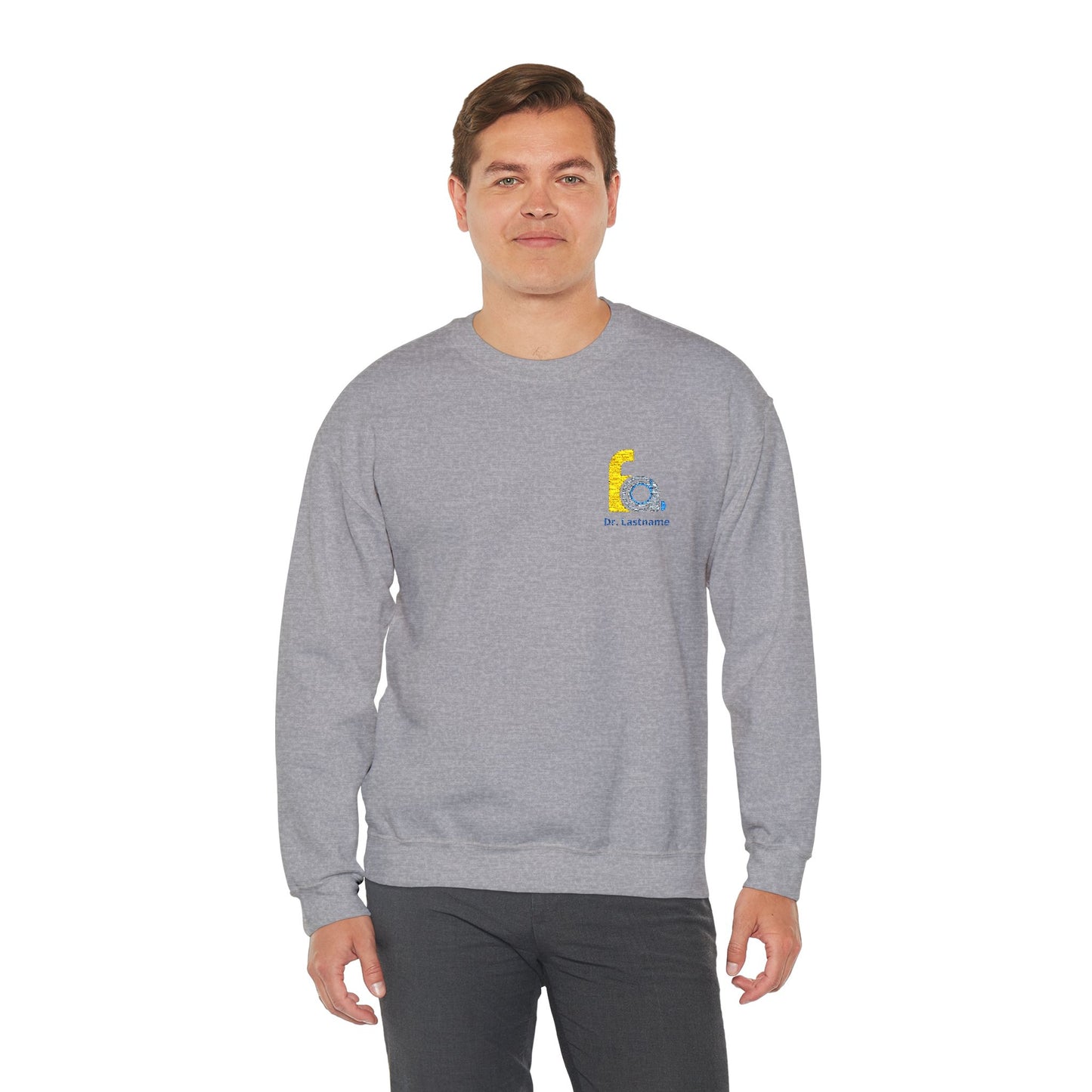 FACD Embroidered Logo Personalized Sweatshirt
