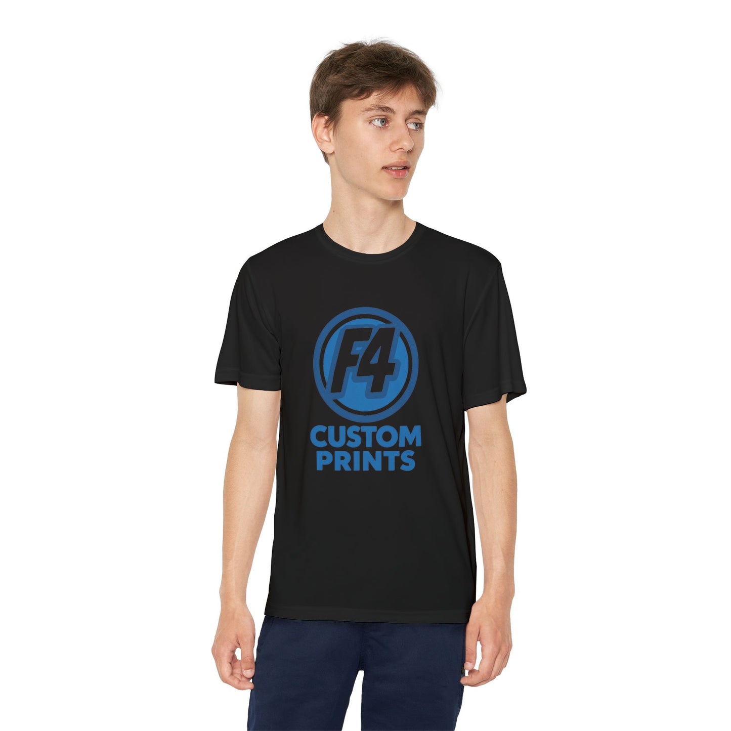 Personalized Name Custom Youth Dryfit Shirt | Sports Wear by F4