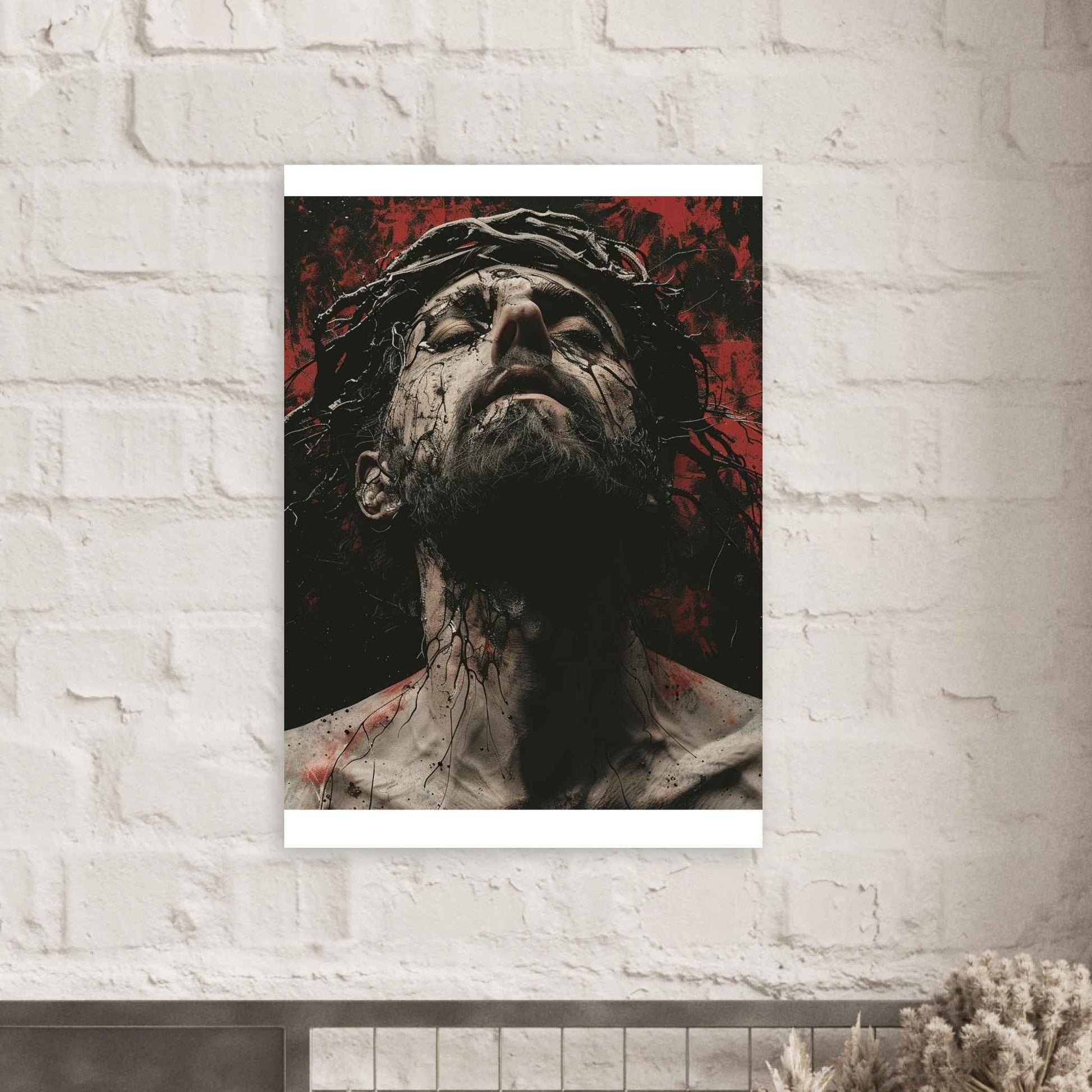“The Passion” Poster – Dramatic & Intense Religious Wall Art (Multiple Sizes Available)