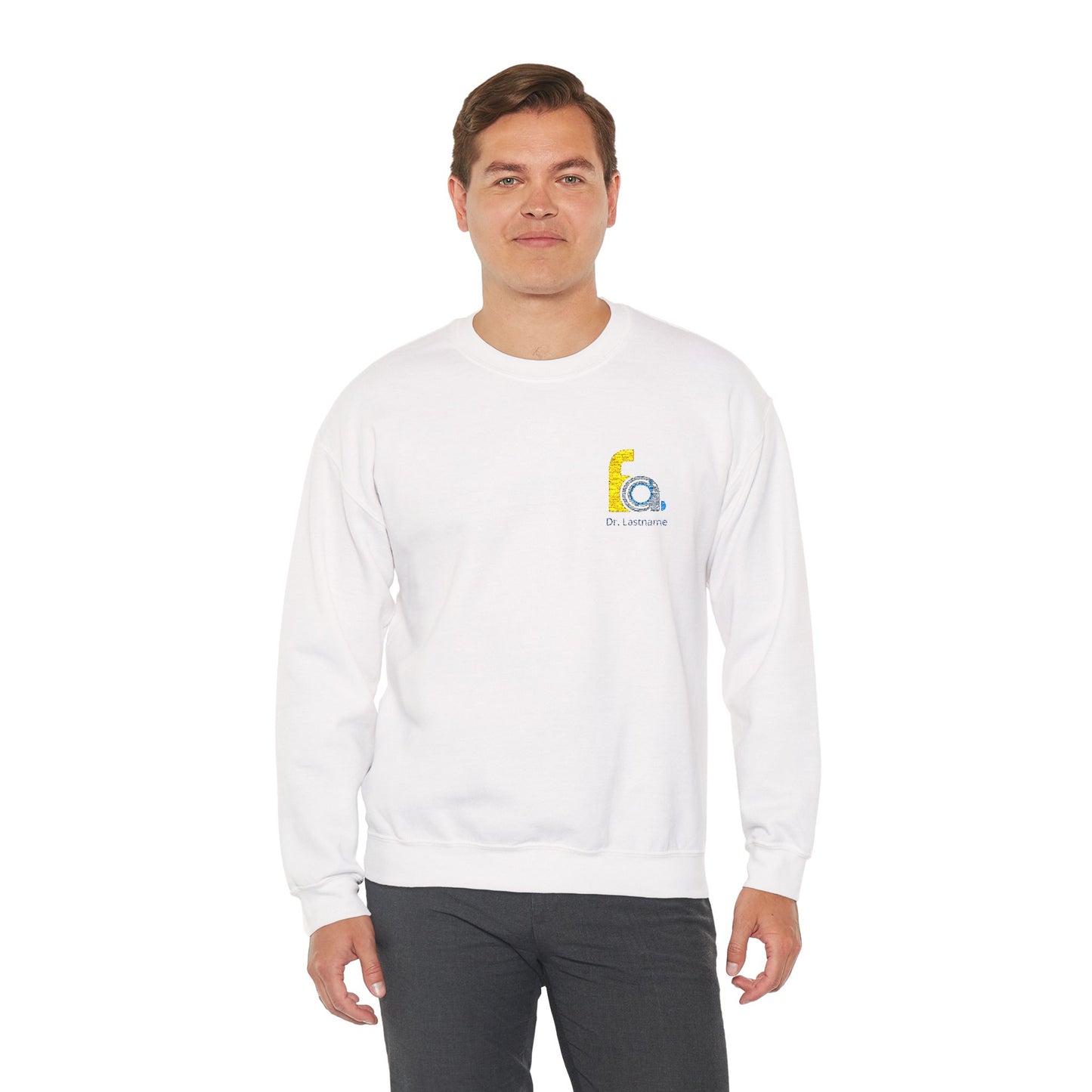 FACD Embroidered Logo Personalized Sweatshirt
