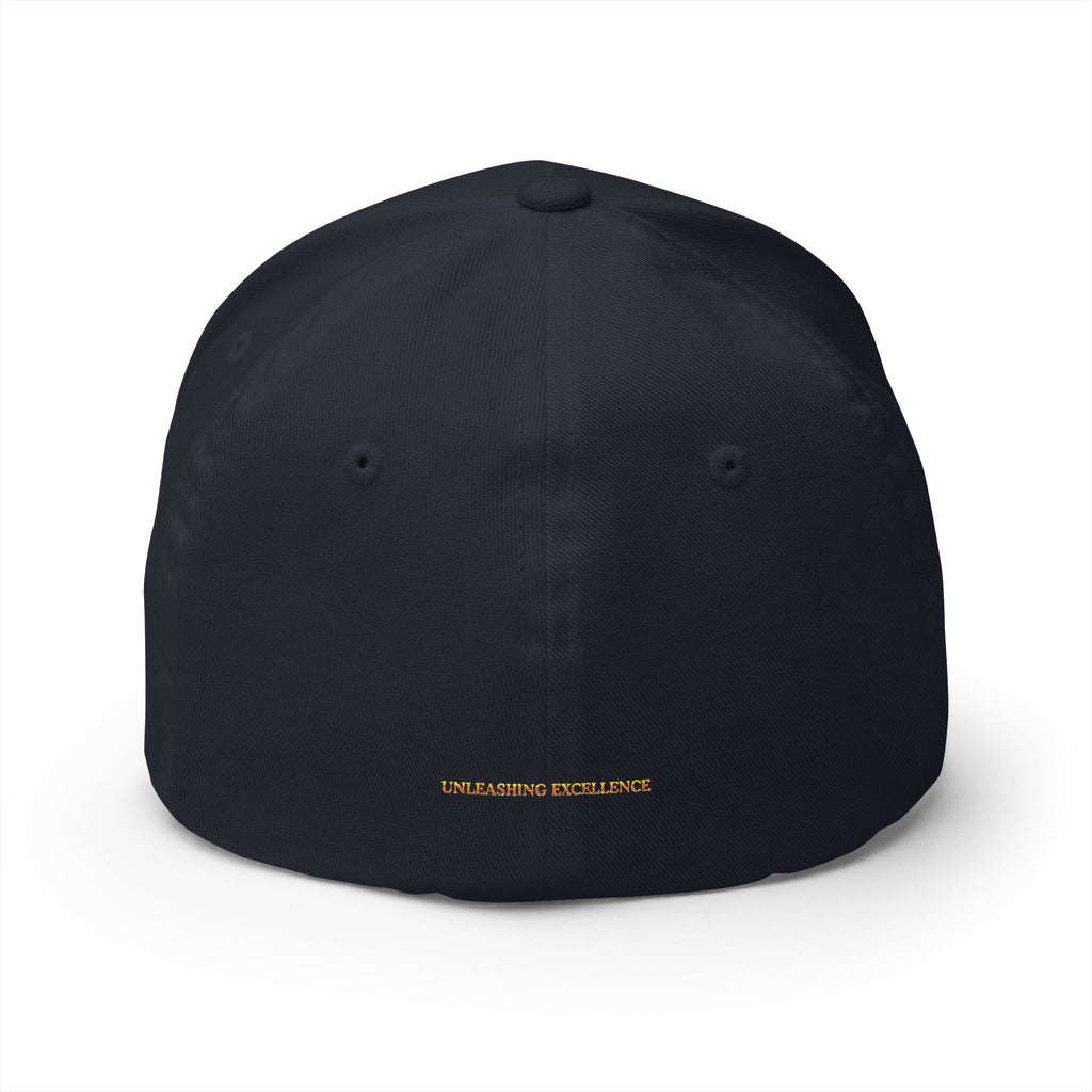 Bruce Poppy Unleashing Excellence FlexFit Hat - Embroidered