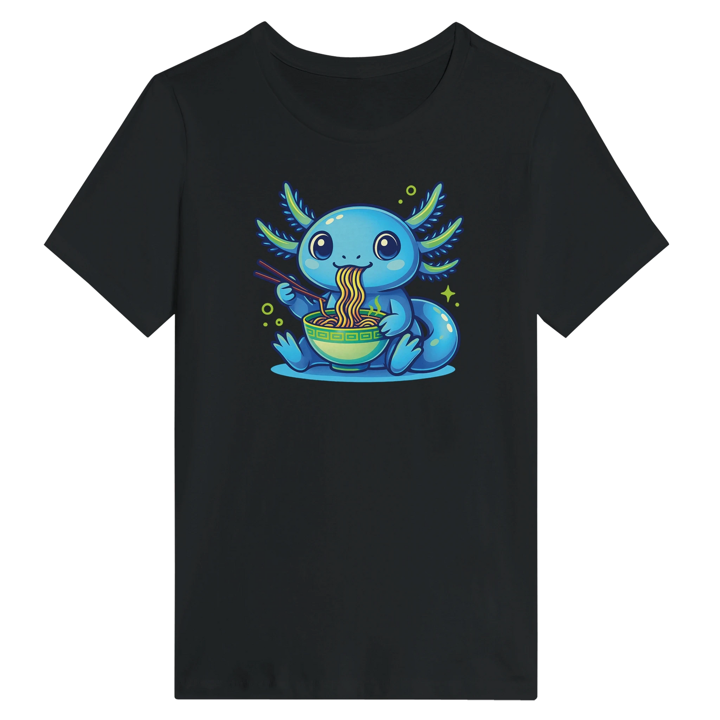 Women’s Kawaii Axolotl Ramen T-Shirt