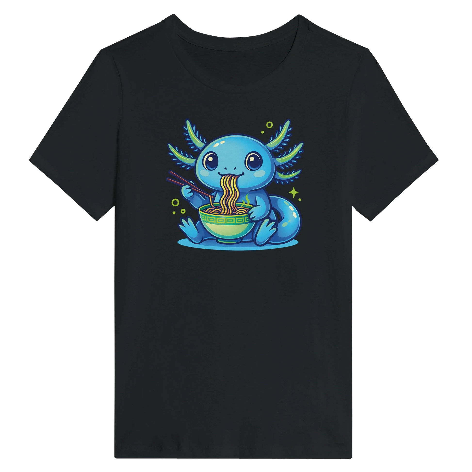 Women’s Kawaii Axolotl Ramen T-Shirt