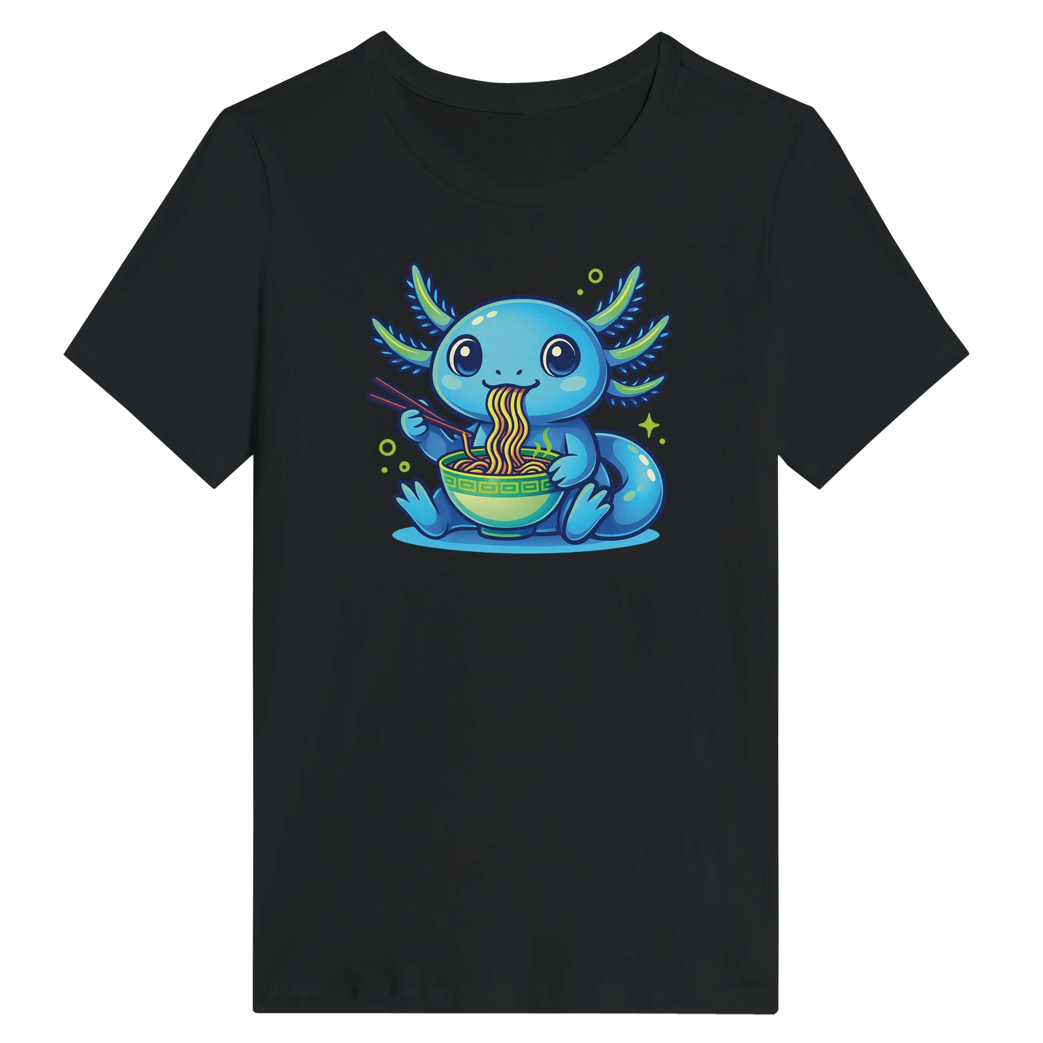 Women’s Kawaii Axolotl Ramen T-Shirt