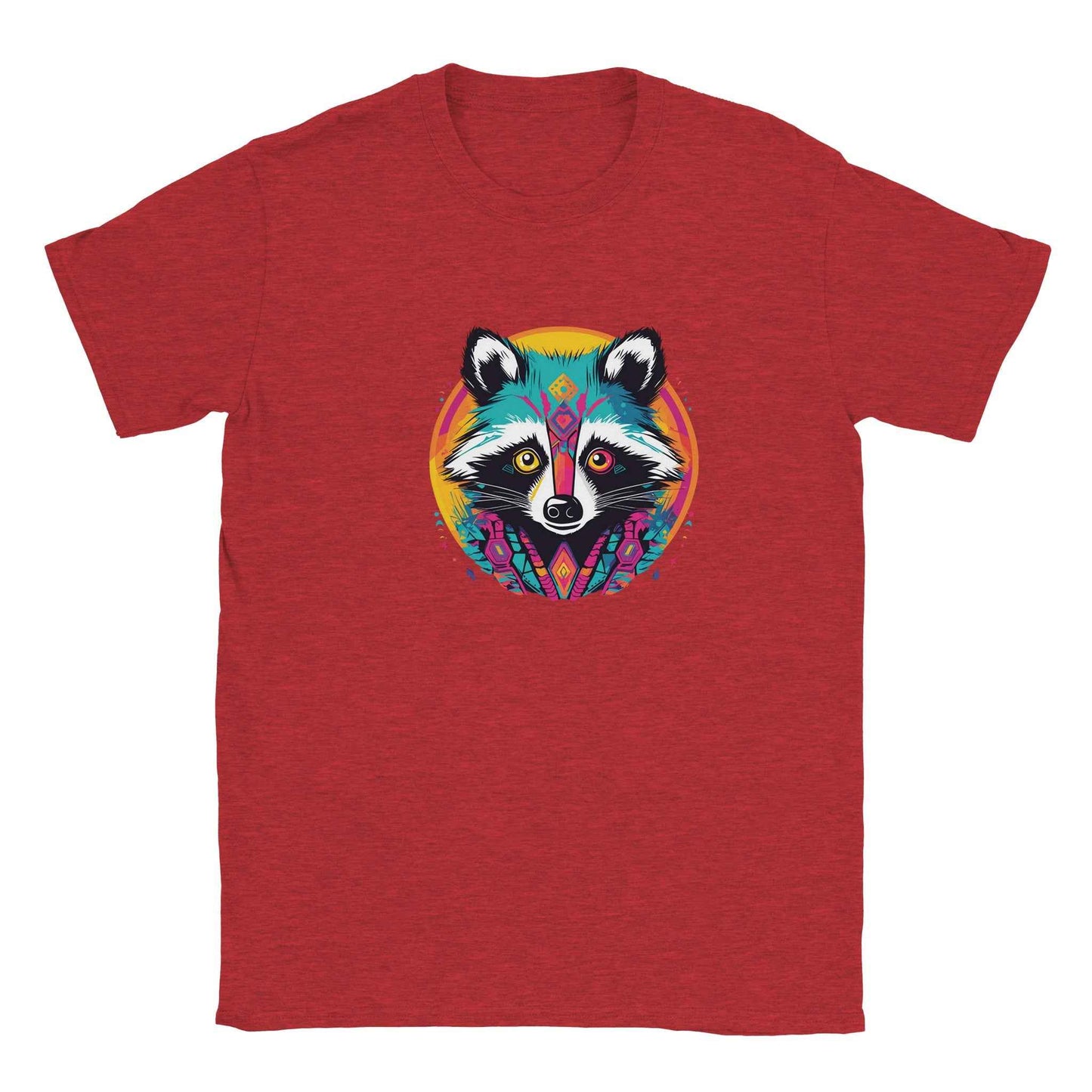 Abstract Raccoon Graphic Tee – Premium Comfort & Bold Style for Everyday Wear