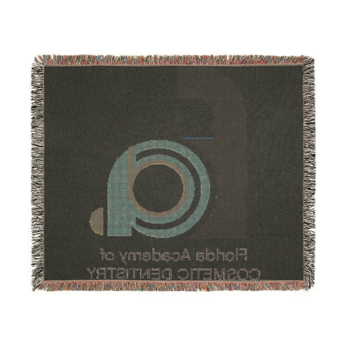 FACD Logo Woven Blanket | Cotton Throw Blanket by F4