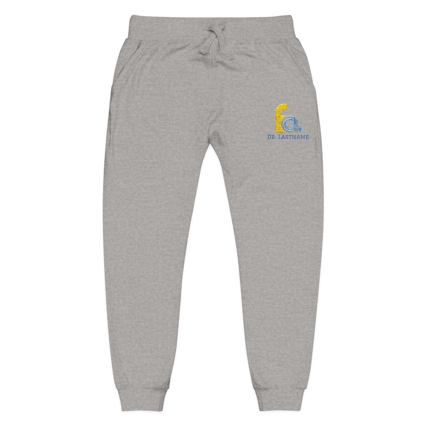 FACD Embroidered Logo Sweatpants -Personalized