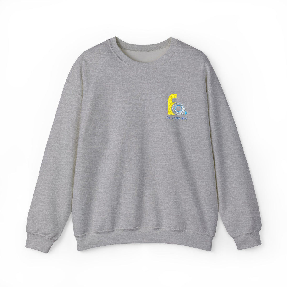 FACD Embroidered Logo Personalized Sweatshirt