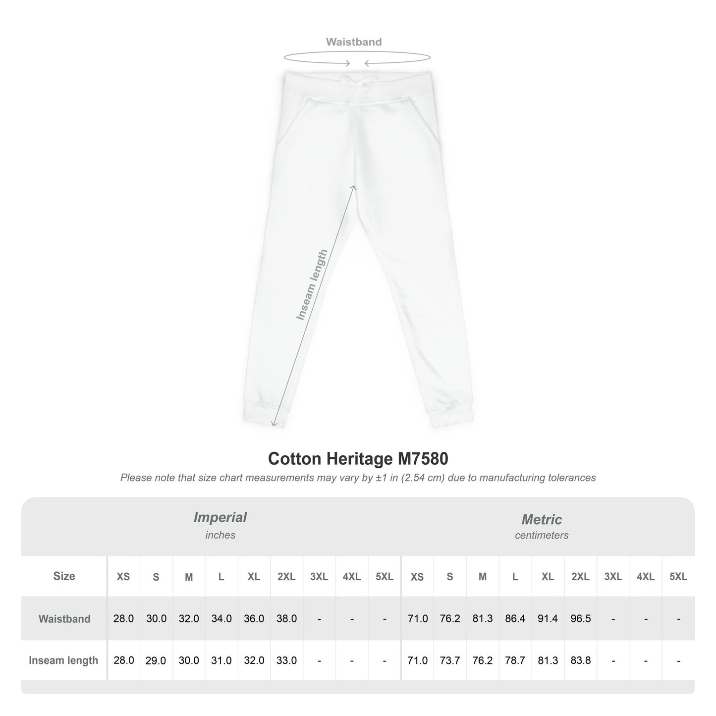 FACD Embroidered Logo Sweatpants -Personalized