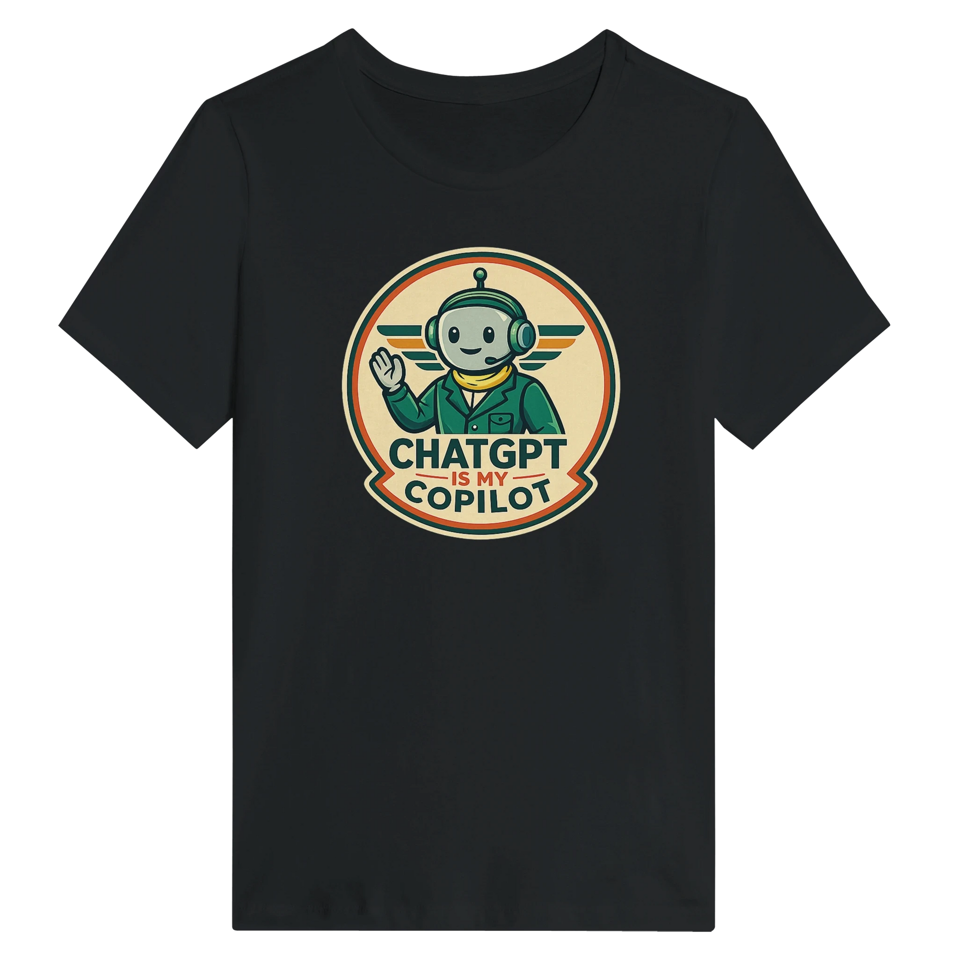 Women’s AI Co-Pilot Retro Tech T-Shirt