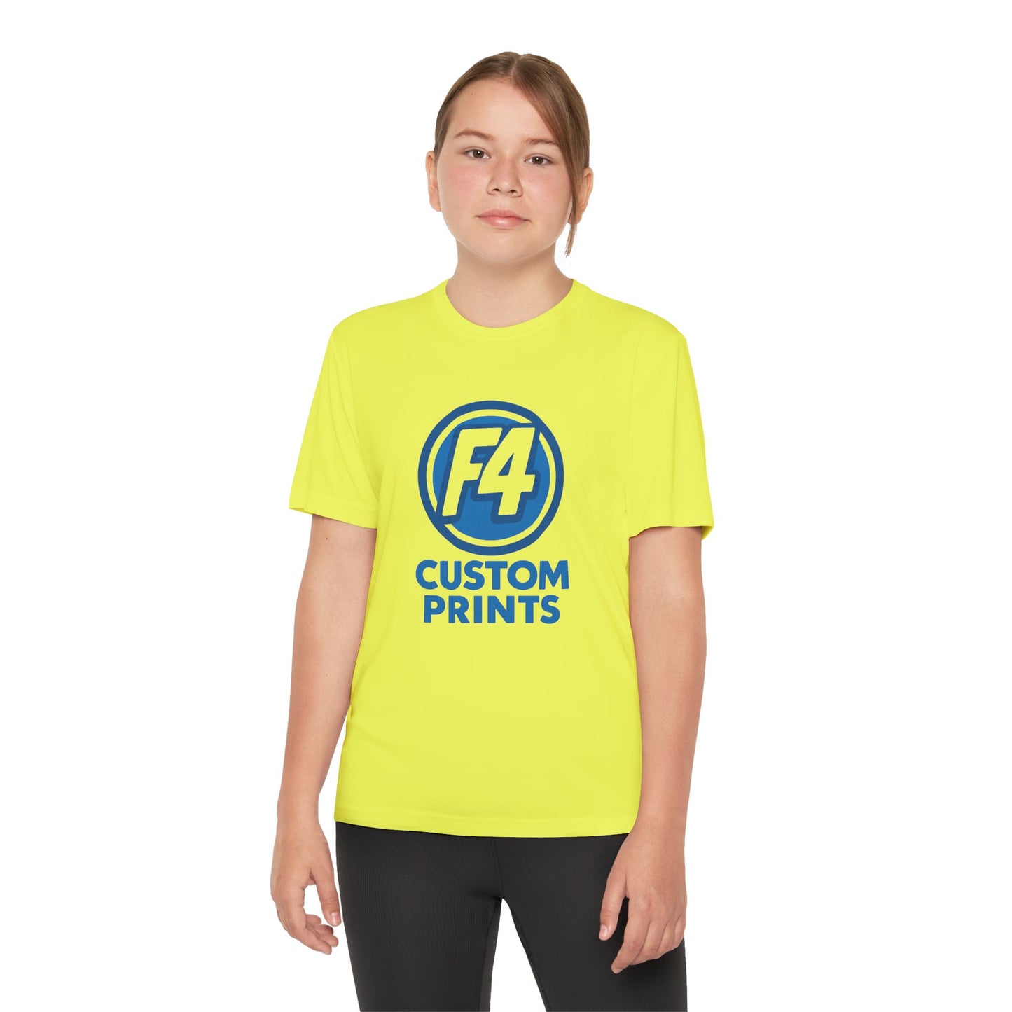 Personalized Name Custom Youth Dryfit Shirt | Sports Wear by F4