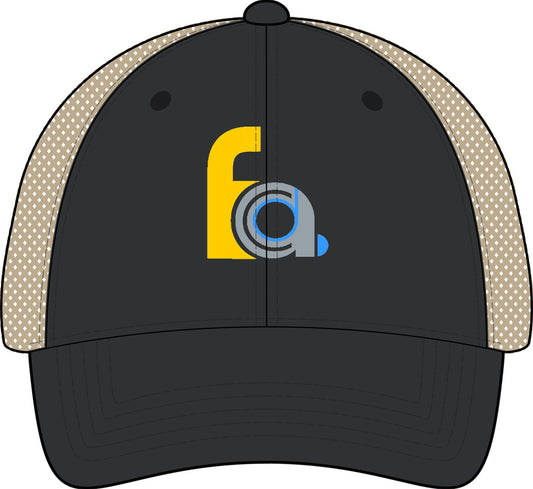 FACD Logo Women’s Embroidered Mesh Hat | Ponytail Cap