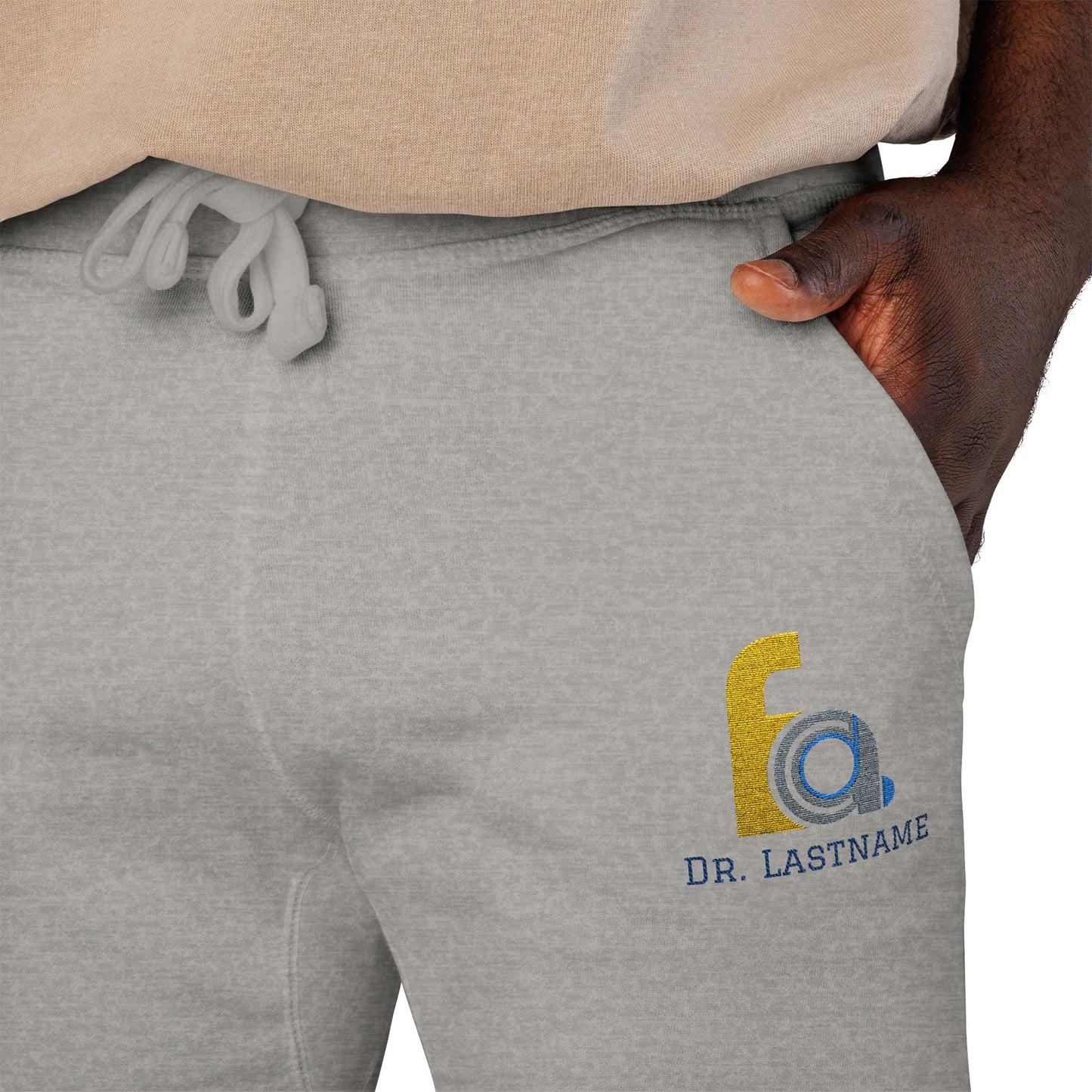 FACD Embroidered Logo Sweatpants -Personalized
