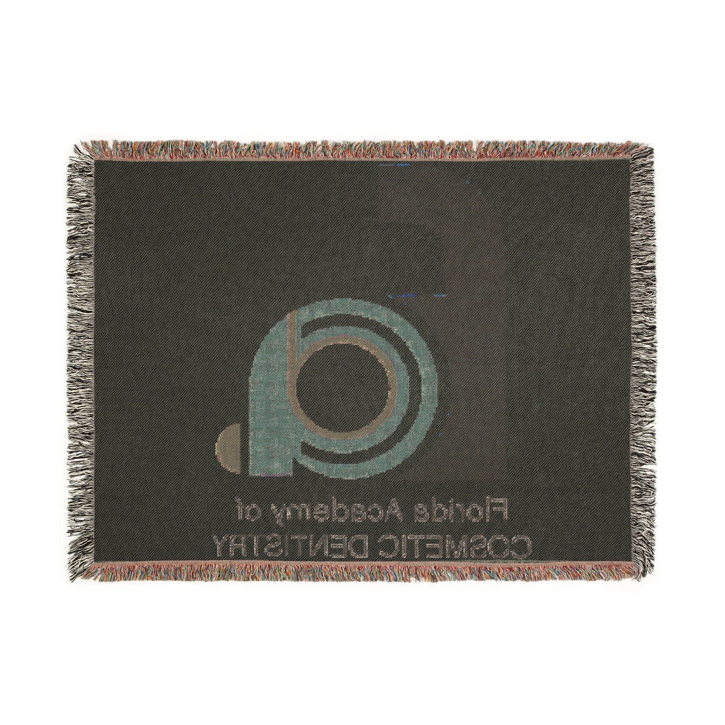 FACD Logo Woven Blanket | Cotton Throw Blanket by F4