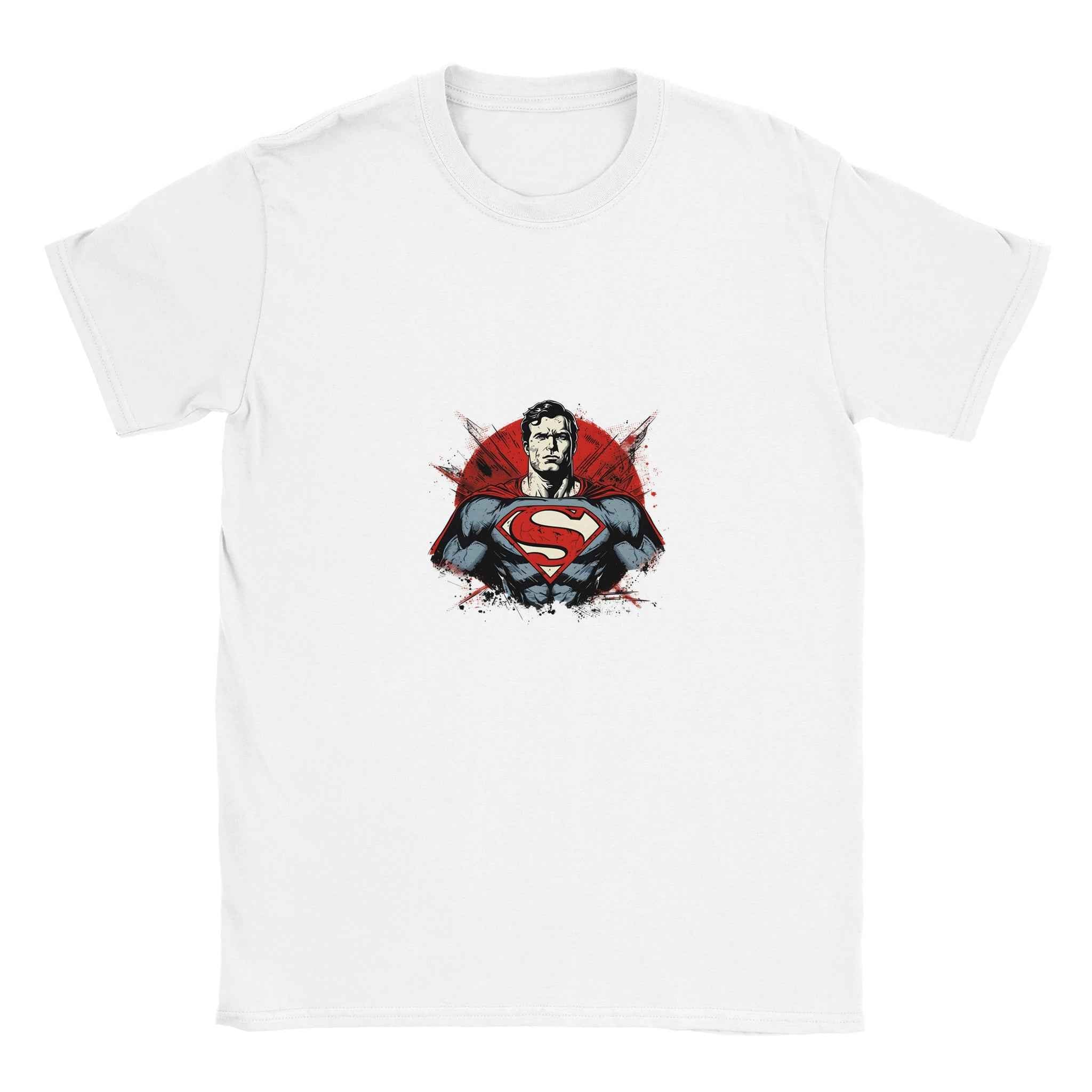 Superman Shattered Shield T-Shirt – Heroic Comic-Inspired Graphic Tee for Men & Women