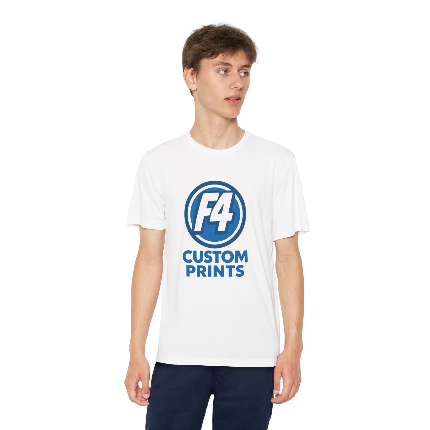 Personalized Name Custom Youth Dryfit Shirt | Sports Wear by F4