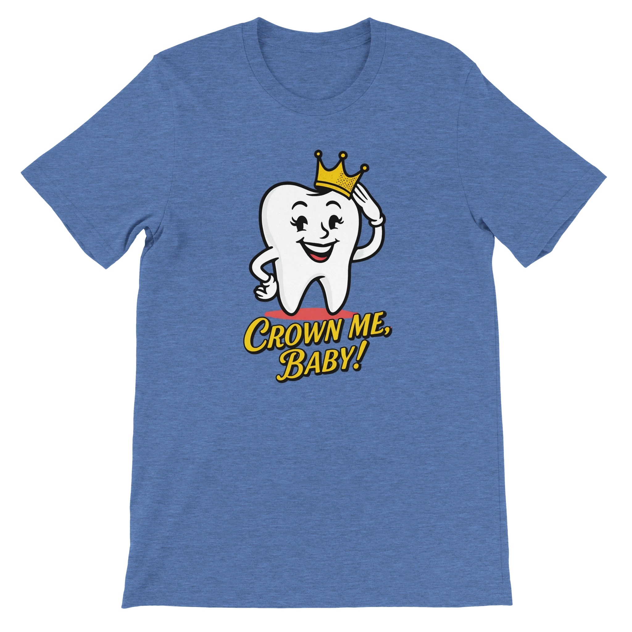 Crown Me Baby Retro Tooth T-Shirt