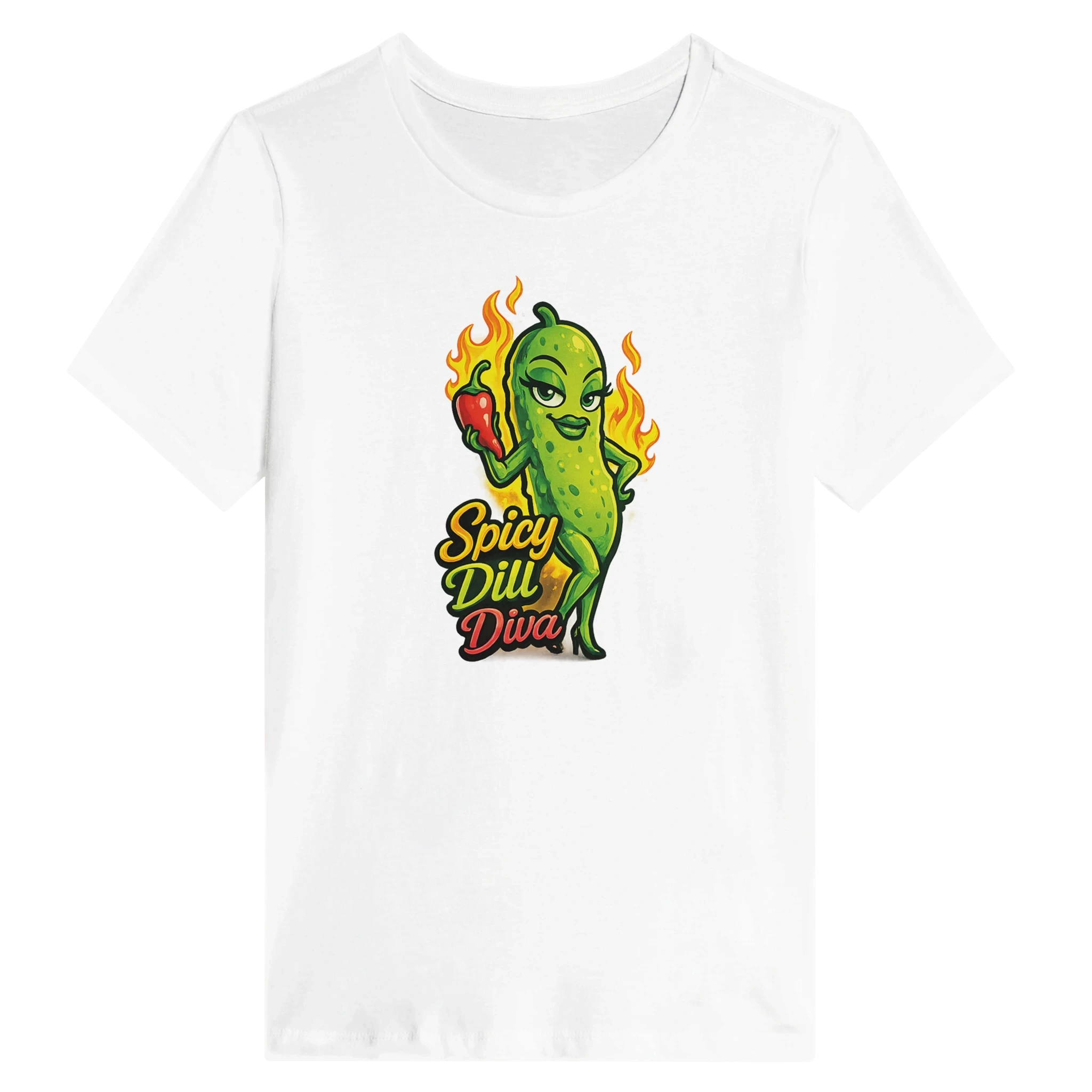 Women’s Spicy Dill Diva Pickle T-Shirt