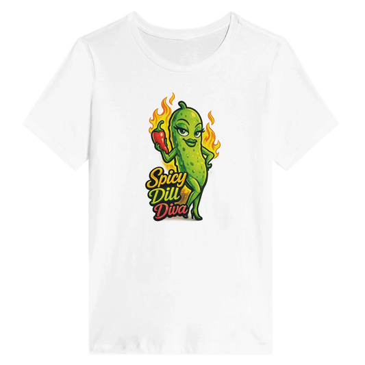 Women’s Spicy Dill Diva Pickle T-Shirt