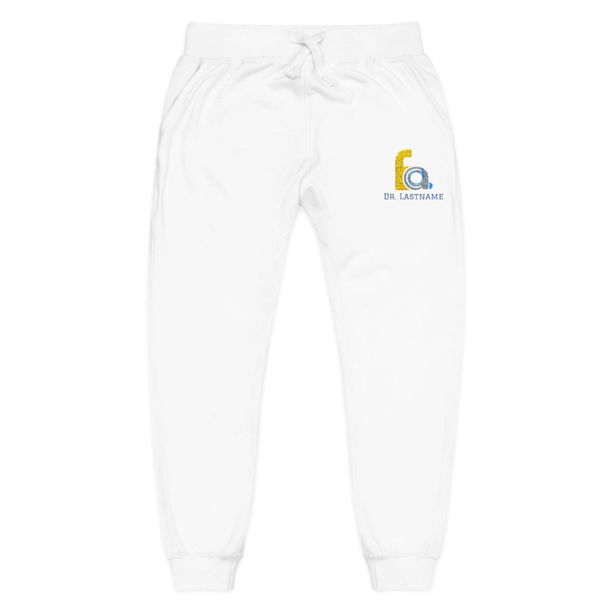 FACD Embroidered Logo Sweatpants -Personalized