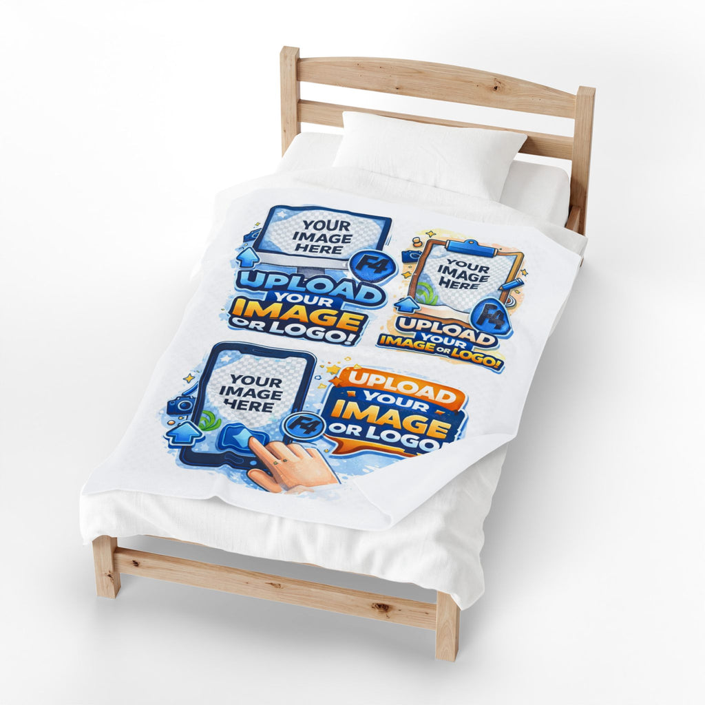 Custom Image Velveteen Plush Blanket