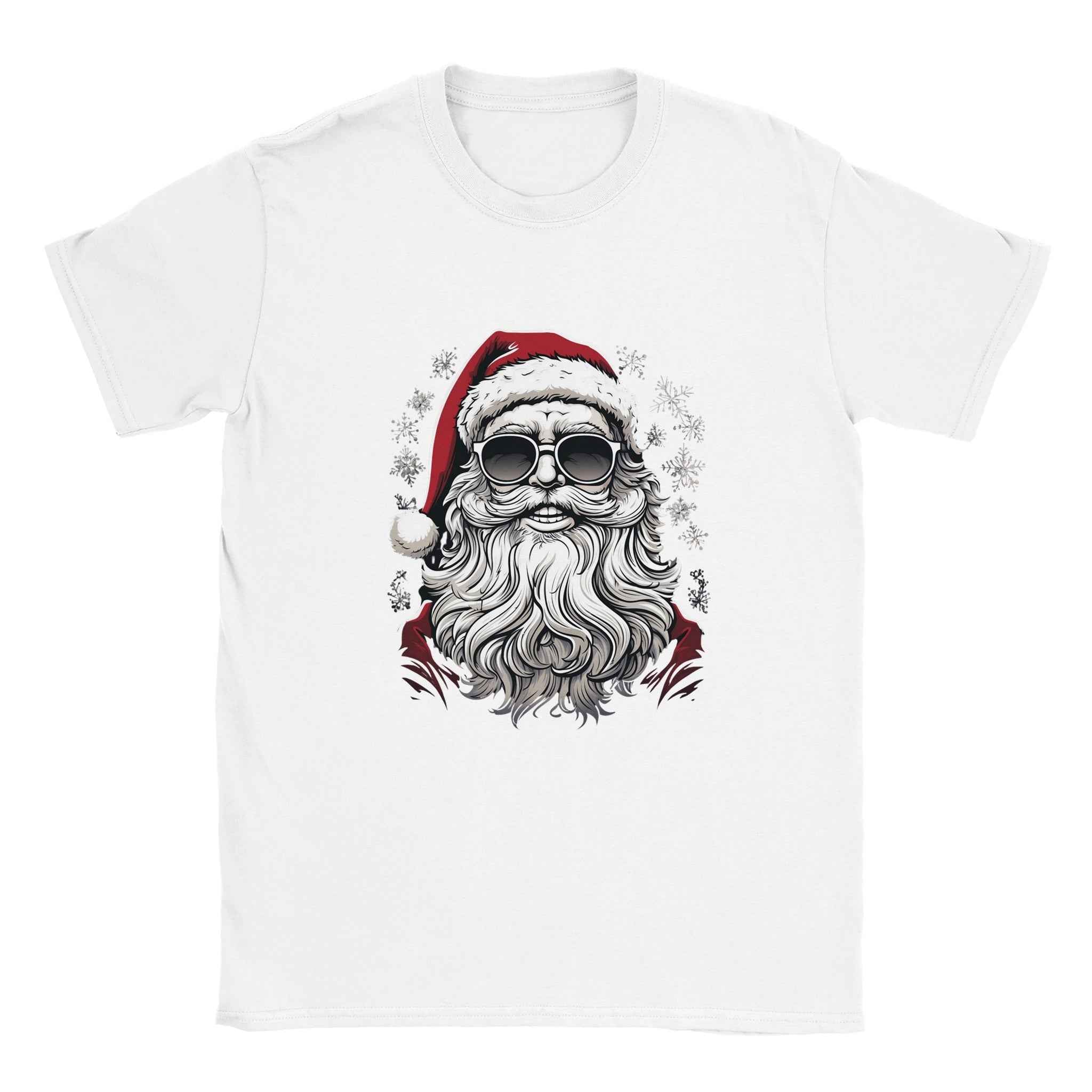 Cool Santa Sunglasses Christmas Shirt – Festive Holiday Graphic Tee