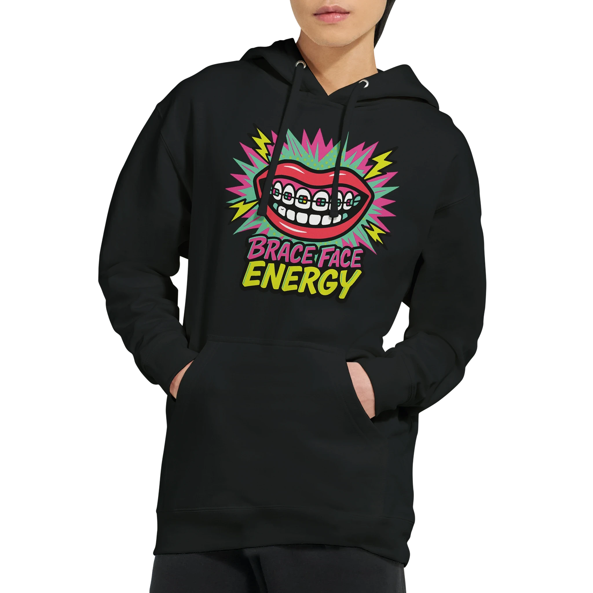 Brace Face Energy Hoodie