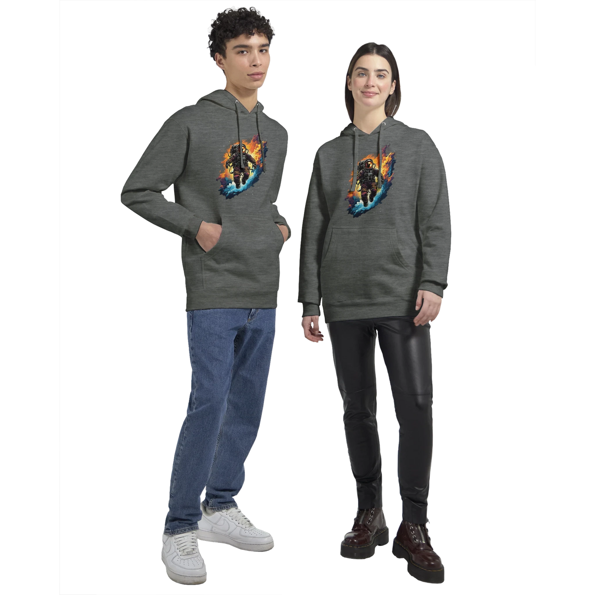 Cosmic Explorer Graphic Hoodie