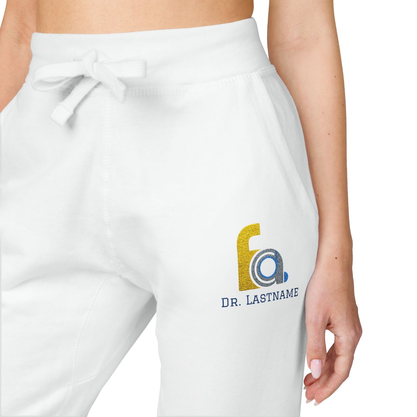 FACD Embroidered Logo Sweatpants -Personalized